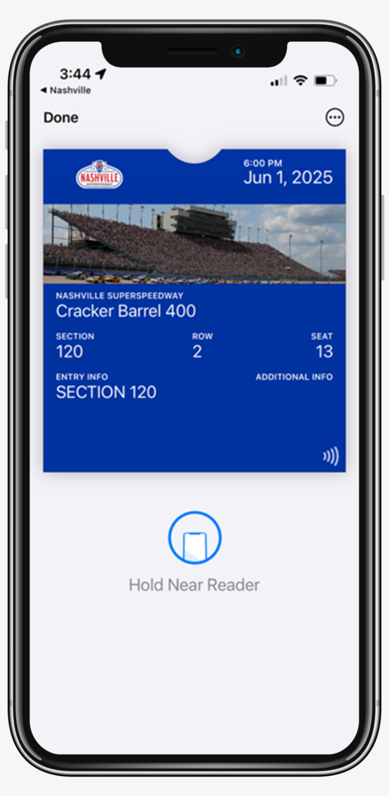 Mobile screenshot of Add to Mobile Wallet step 4